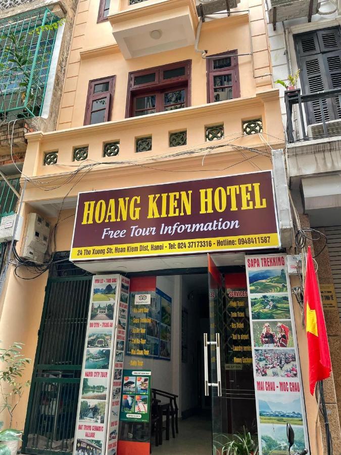 Hoàng Kiên Hotel Hanói Exterior foto